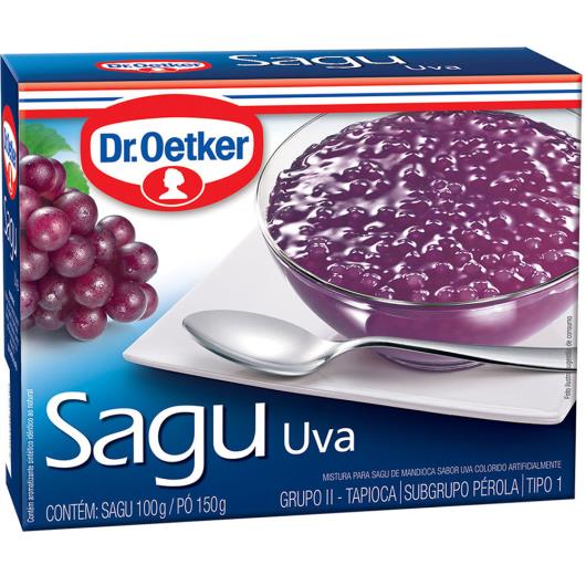 Sagu sabor uva Dr. Oetker 250g - Imagem em destaque
