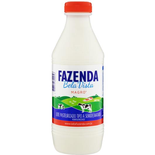 Leite Pasteurizado Homogeneizado Tipo A Semidesnatado Fazenda Bela Vista Garrafa 1l - Imagem em destaque