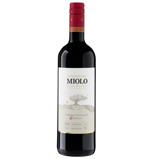Vinho seleção cabernet, sauvignon e merlot Miolo 750ml - Imagem em destaque