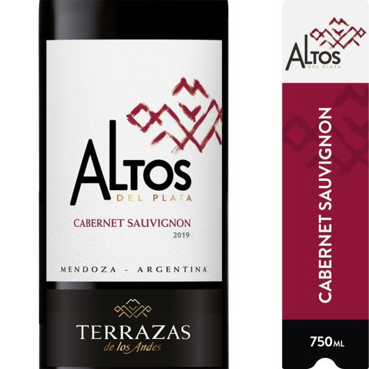 Vinho Argentino Altos Del Plata Cabernet Sauvignon 750 ml - Imagem em destaque