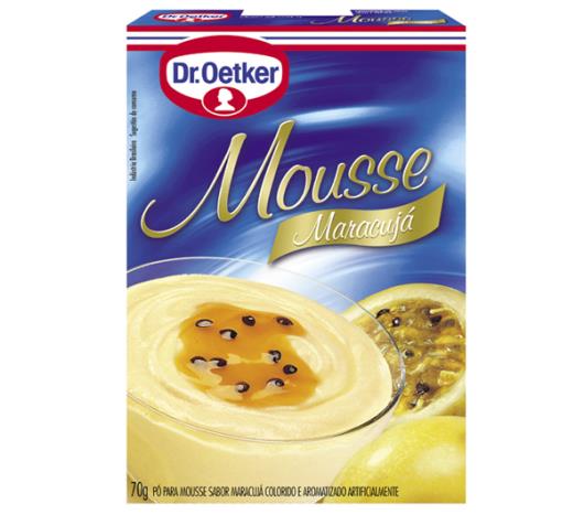Mistura em pó para mousse Oetker sabor maracujá 70g - Imagem em destaque