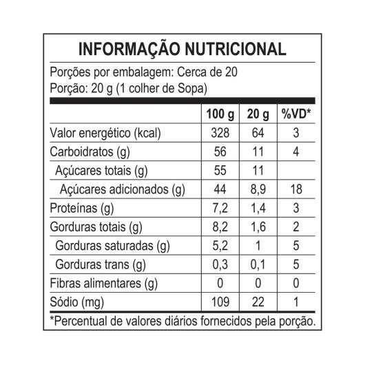 Leite Condensado Integral Moça Lata 395g - Imagem em destaque