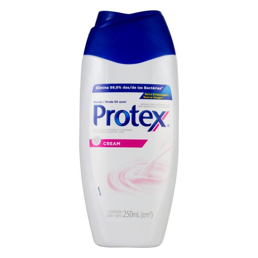 Sabonete Líquido Antibacteriano Cream Protex Frasco 250ml - Imagem em destaque
