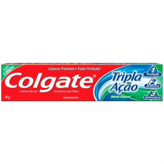 Creme Dental Colgate Tripla Ação Menta Original 90g - Imagem em destaque