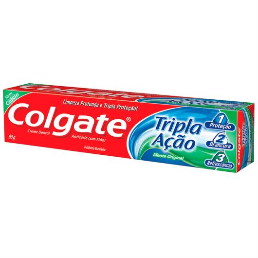 Creme Dental Colgate Tripla Ação Menta Original 90g - Imagem em destaque