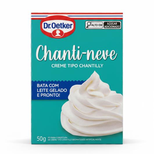 Pó para cobertura tipo chantilly chanti neve Dr.Oetker 50g - Imagem em destaque