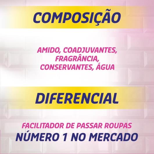 Facilitador de Passar Roupas Passe Bem 3 em 1 Refil 500ml - Imagem em destaque