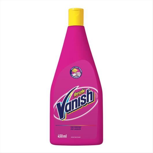 Tira Manchas Pré Lavagem Vanish Resolv 450ml para roupas coloridas - Imagem em destaque