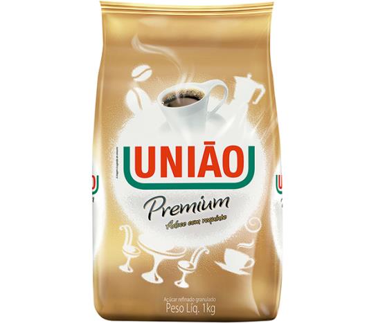 Açúcar União refinado granulado premium 1kg - Imagem em destaque