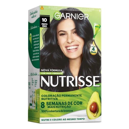 Coloração Nutrisse Garnier Preto 10 Ônix - Imagem em destaque