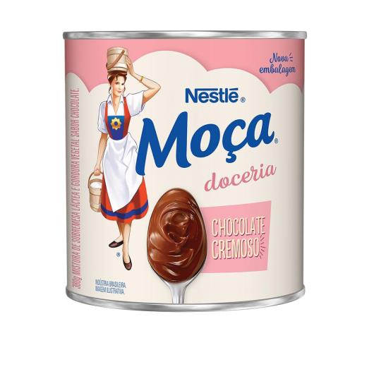 Sobremesa MOÇA Chocolate Cremoso 380g - Imagem em destaque