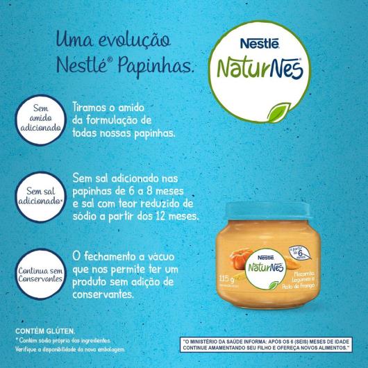 Papinha Nestlé Naturnes Macarrão Legumes e Peito de Frango 115g - Imagem em destaque