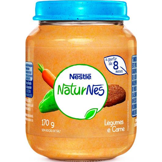 Papinha Naturnes NESTLÉ Legumes e Carne 170g - Imagem em destaque