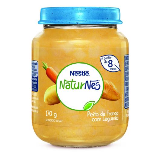 Papinha Nestlé Naturnes Peito de Frango com Legumes 170g - Imagem em destaque