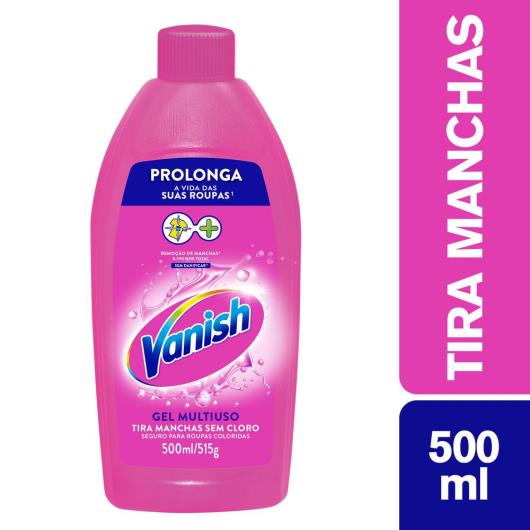 Vanish Tira Manchas Gel Multiuso para roupas coloridas 500ml - Imagem em destaque