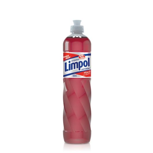 Detergente líquido Limpol maçã 500ml - Imagem em destaque