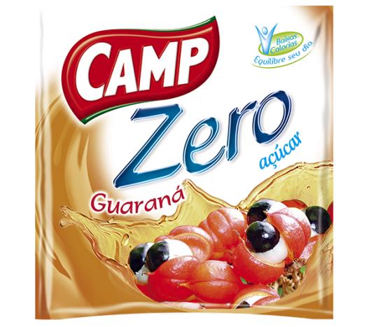 Refresco em pó Camp Zero guaraná 10g - Imagem em destaque