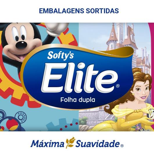 Lenço papel Softy's dualette kids com 50 unidades - Imagem em destaque