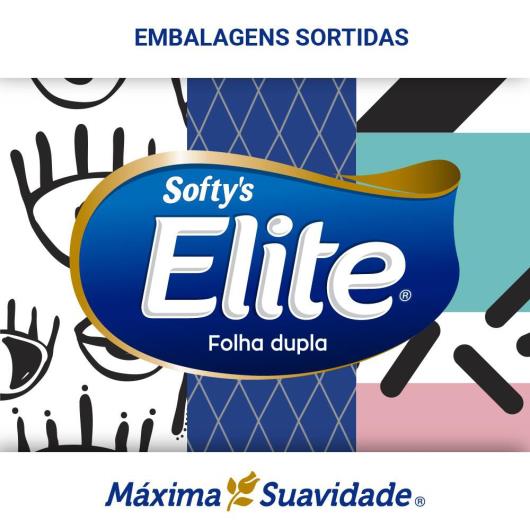 LENÇO DE PAPEL ELITE SOFTY'S MÁXIMA SUAVIDADE 100 FLS - Imagem em destaque