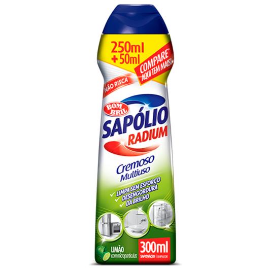 Saponáceo Sapólio Radium cremoso limão 300ml - Imagem em destaque