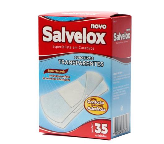 Curativo transparente Salvelox 35 unidades - Imagem em destaque
