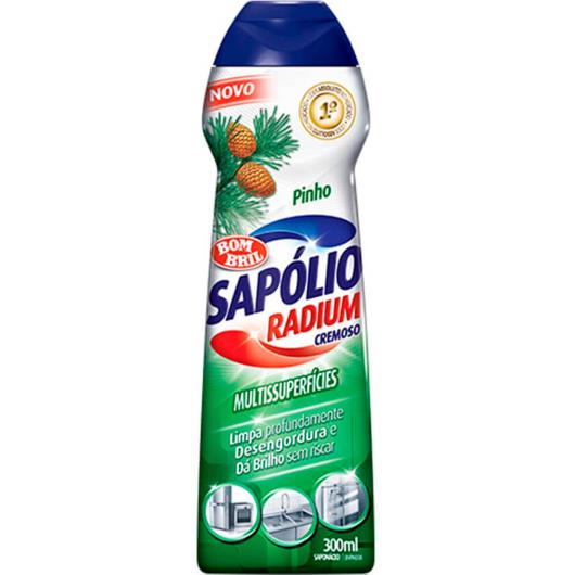 Saponáceo Sapólio Radium cremoso pinho 300ml - Imagem em destaque