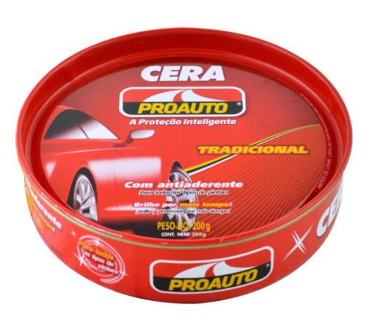 Cera Proauto limpadora tradicional  200g - Imagem em destaque