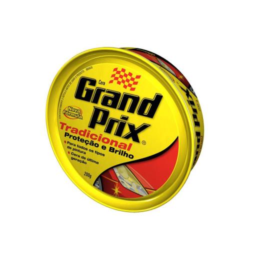 Cera Grand Prix Tradicional Proteção e Brilho 200g - Imagem em destaque
