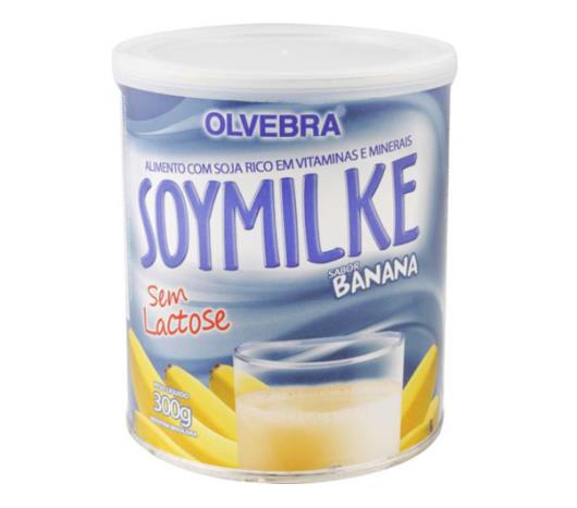 Leite sabor banana Soymilke 300g - Imagem em destaque