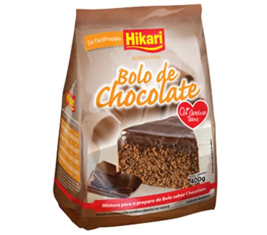 Mistura para bolo Hikari sabor chocolate 400g - Imagem em destaque