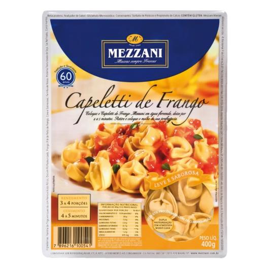 Capeletti de frango Mezzani  400g - Imagem em destaque