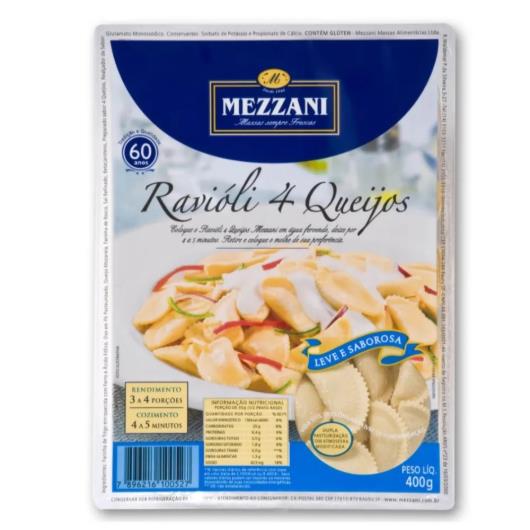 Ravioli 4 queijos Mezzani 400g - Imagem em destaque