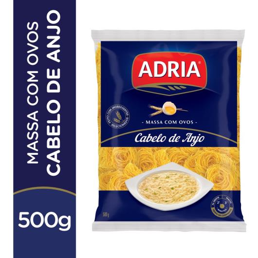 Macarrão Adria com ovos cabelo de anjo 500g - Imagem em destaque