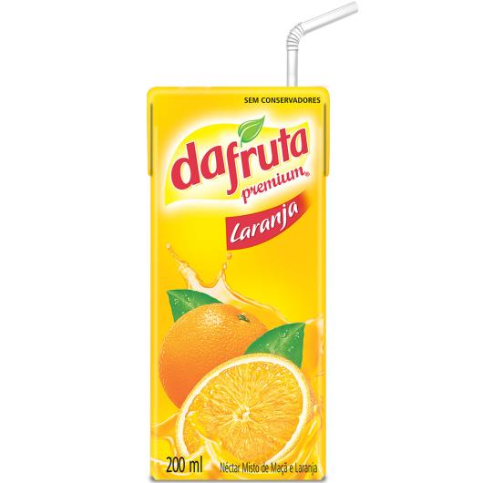 Néctar premium sabor laranja Dafruta 200ml - Imagem em destaque