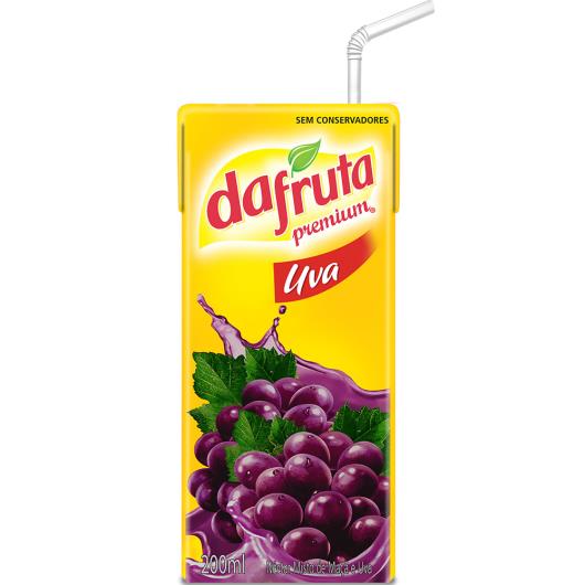 Néctar premium sabor uva Dafruta 200ml - Imagem em destaque