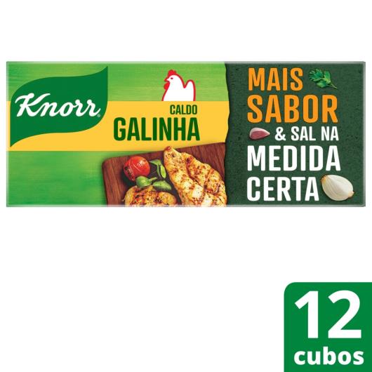 Caldo Knorr Galinha 114g 12 cubos - Imagem em destaque