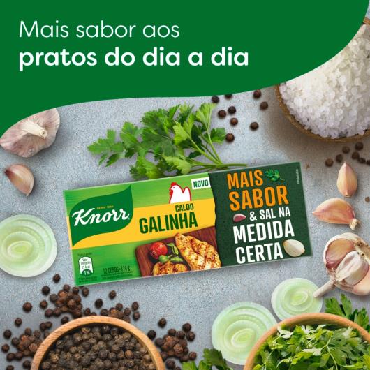 Caldo Knorr Galinha 114g 12 cubos - Imagem em destaque