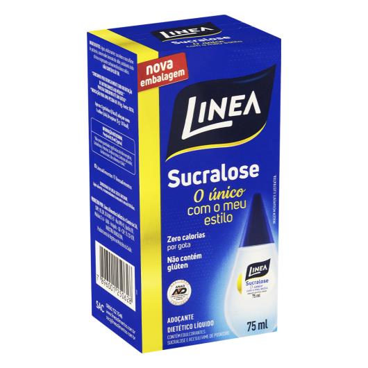 Adoçante Líquido Sucralose Linea Caixa 75ml - Imagem em destaque