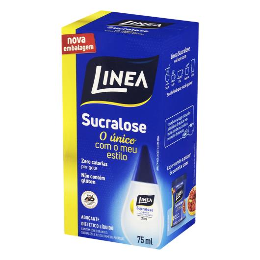 Adoçante Líquido Sucralose Linea Caixa 75ml - Imagem em destaque