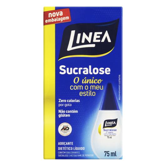 Adoçante Líquido Sucralose Linea Caixa 75ml - Imagem em destaque