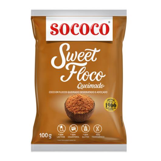 Coco Sucoco Sweet Floco flocos queimados  100g - Imagem em destaque