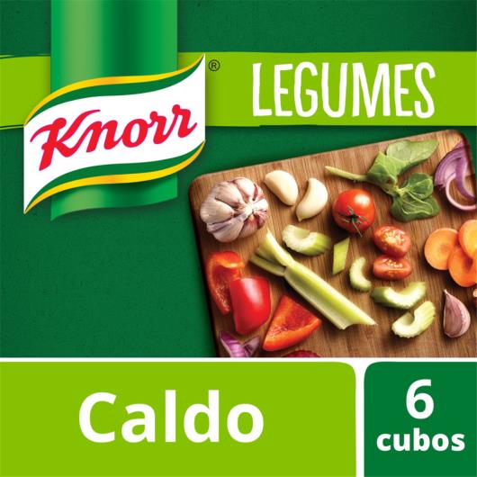 Caldo Tablete Legumes Knorr Mais Sabor Caixa 57g 6 Unidades - Imagem em destaque