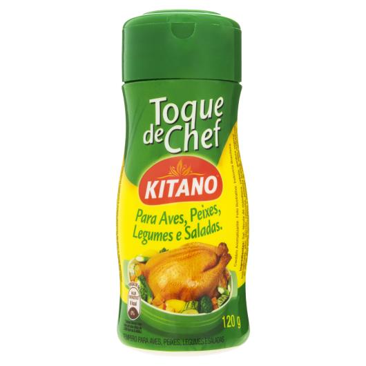 Tempero para Aves, Peixes, Legumes e Saladas Toque de Chef Kitano 120g - Imagem em destaque