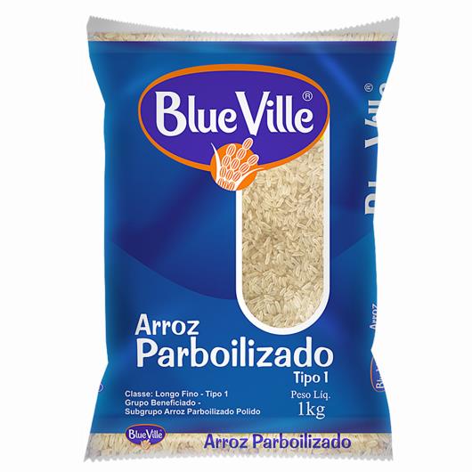 Arroz parbolizado tipo 1 Blue Ville 1kg - Imagem em destaque