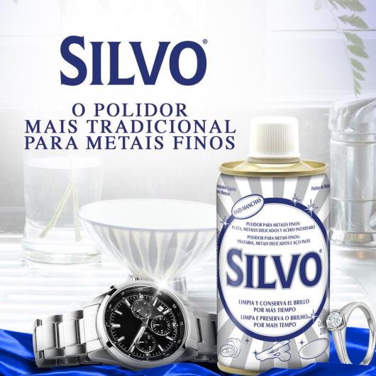 Polidor de metais Silvo 200 ml - Imagem em destaque