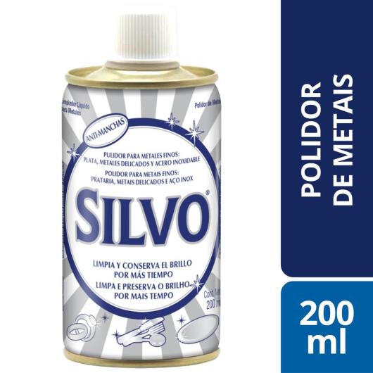 Polidor de metais Silvo 200 ml - Imagem em destaque