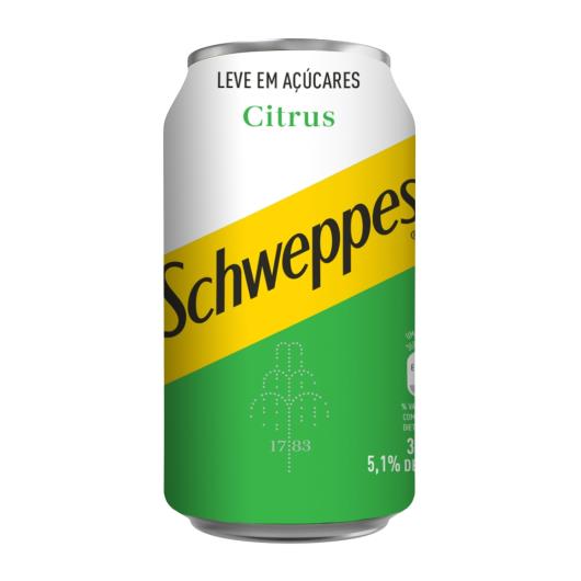 Refrigerante Schweppes Sabor Citrus Leve em Açúcares LATA 350ML - Imagem em destaque