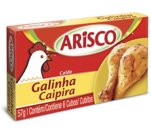 Caldo sabor galinha caipira Arisco 57g - Imagem em destaque