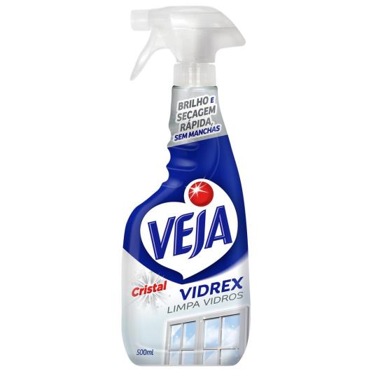 Veja Vidrex Cristal Limpador para vidros Pulverizador 500ml - Imagem em destaque