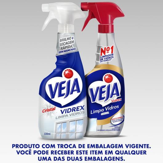 Veja Vidrex Cristal Limpador para vidros Pulverizador 500ml - Imagem em destaque